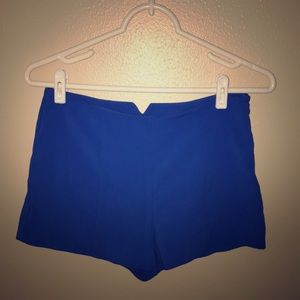 Blue shorts